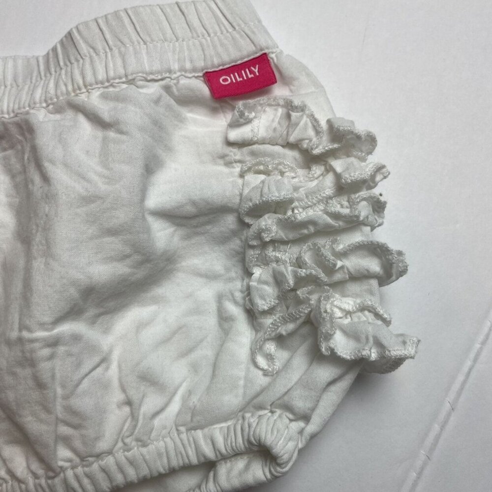 Oilily Blue Floral Top & Ruffle Bloomer Set - Picture 3 of 8